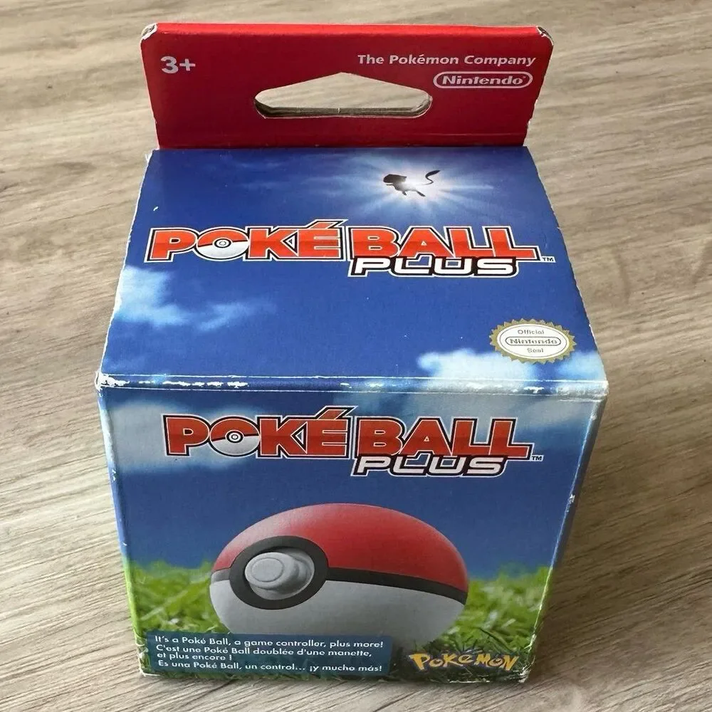 Nintendo Pokemon Pokeball Plus Controller Accessory & Components In Box 2018